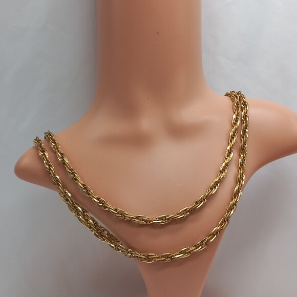 Vintage Monet 54" chain Necklace - Picture 1 of 6